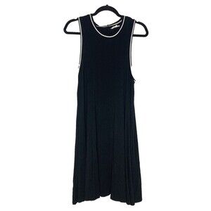 AMERICAN EAGLE OUTFITTERS Soft & Sexy Dress Women Medium Black White Trim Cutout